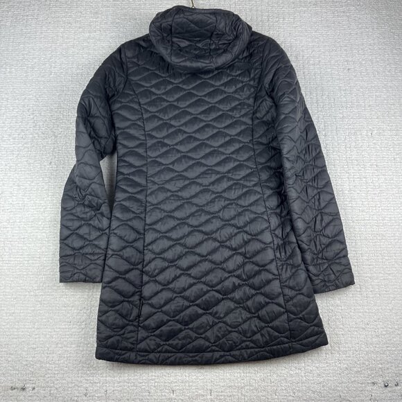 The North Face Women's ThermoBall Insulated Hooded Parka II  Black Size XS - Picture 16 of 16